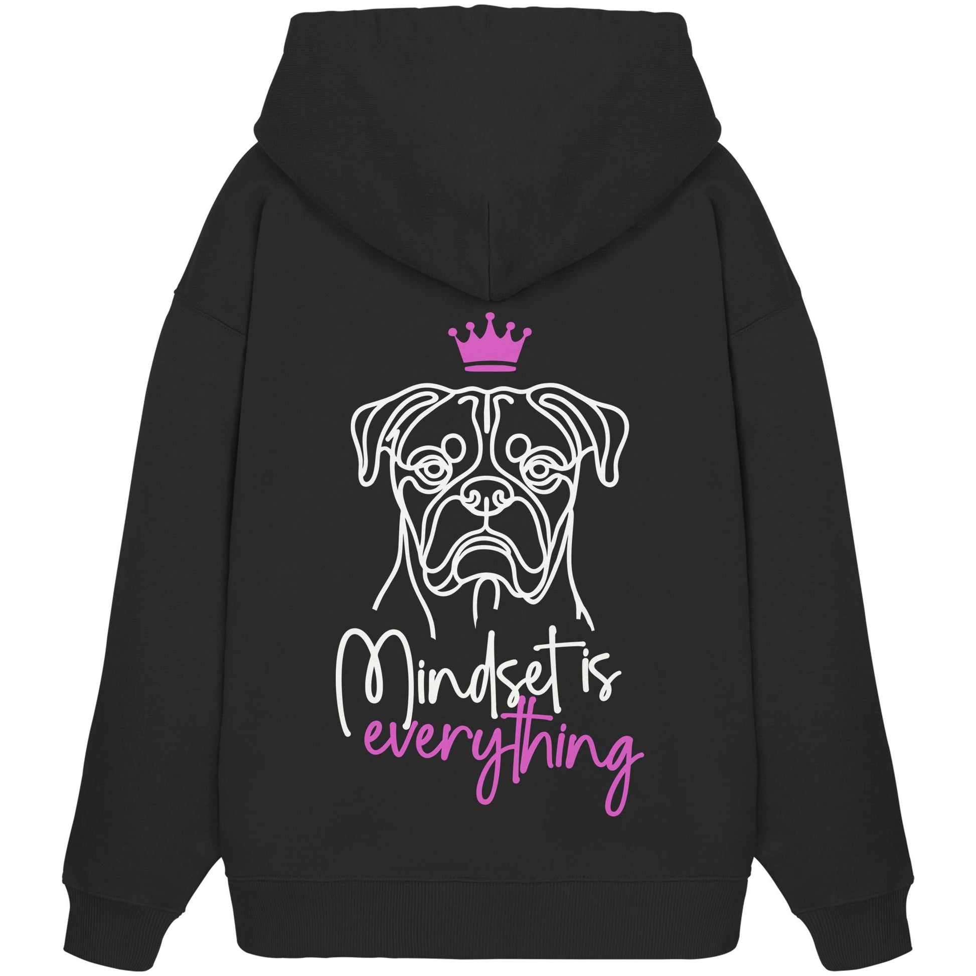 Boxer - Mindset is everything - Organic Oversize Hoodie