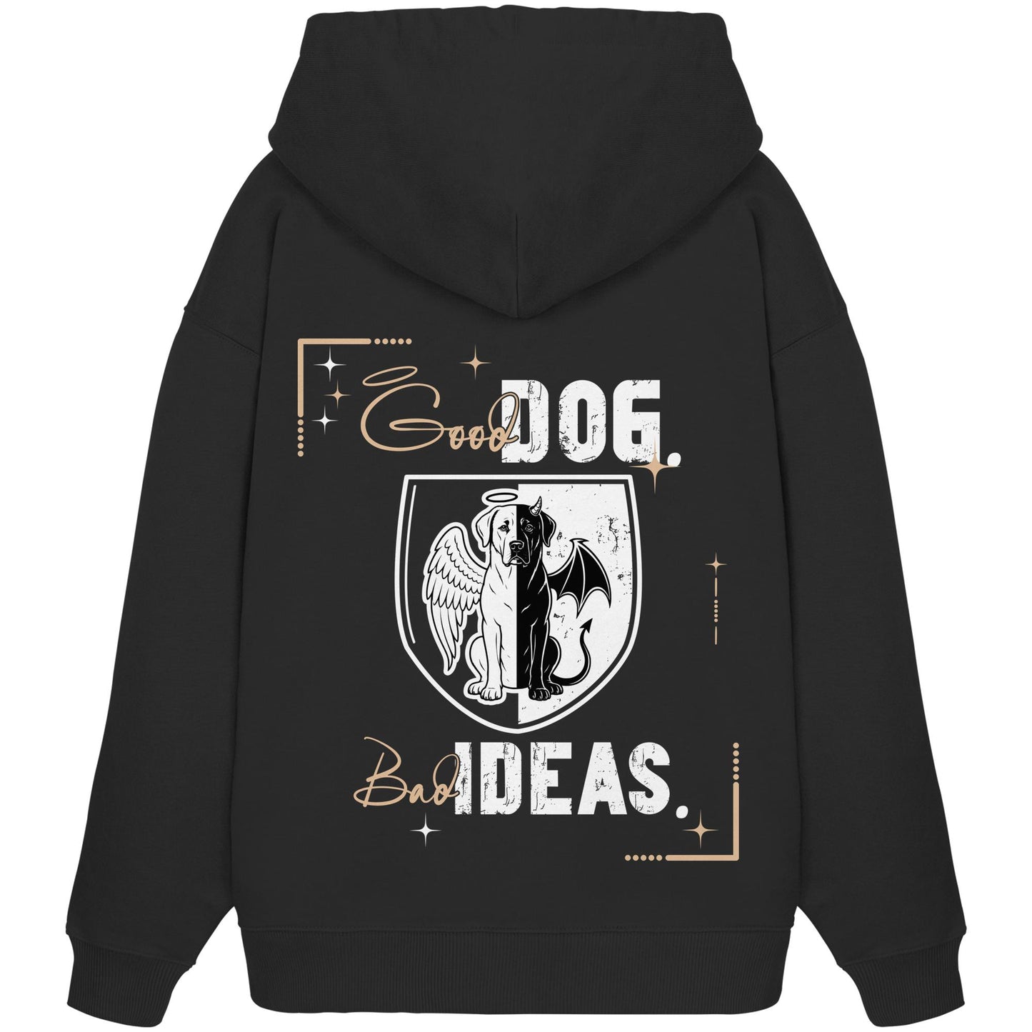 Good Dog. Bad Ideas. - Kangal - Organic Oversize Hoodie