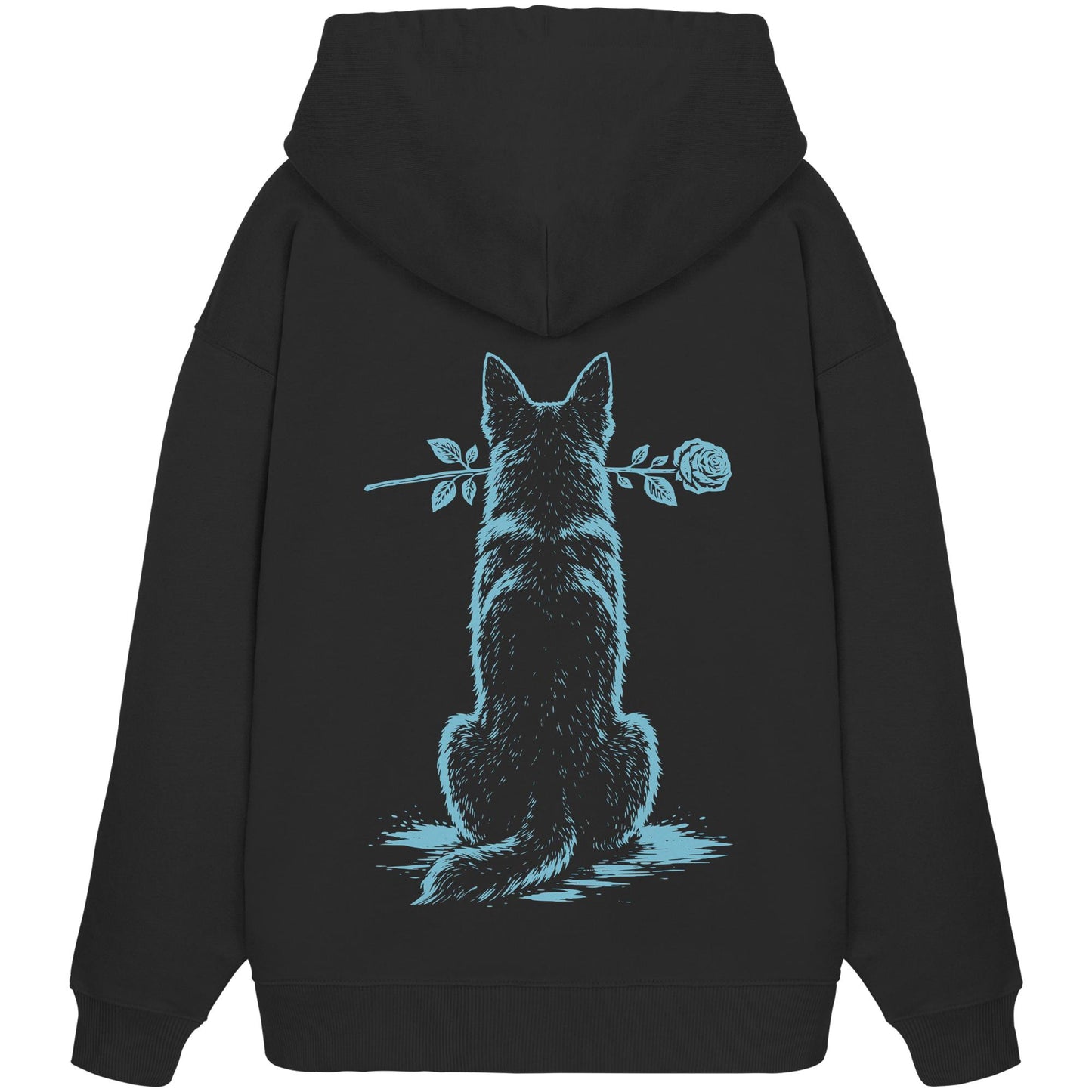 Silent Loyalty - Deutscher Schäferhund - Organic Oversize Hoodie