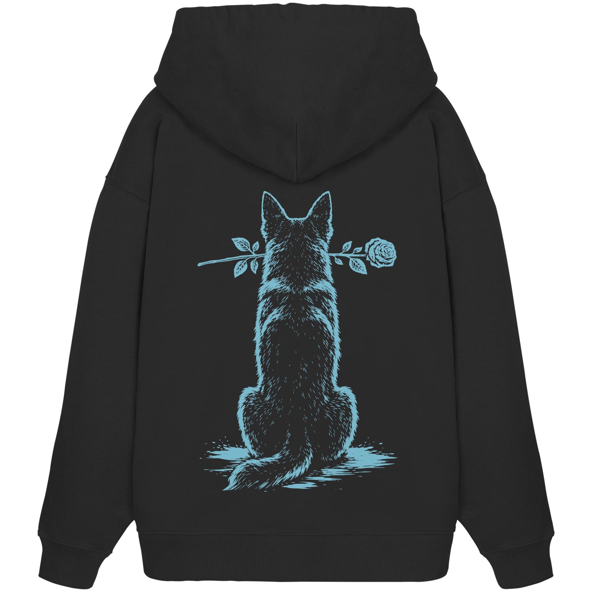 Silent Loyalty - Deutscher Schäferhund - Organic Oversize Hoodie