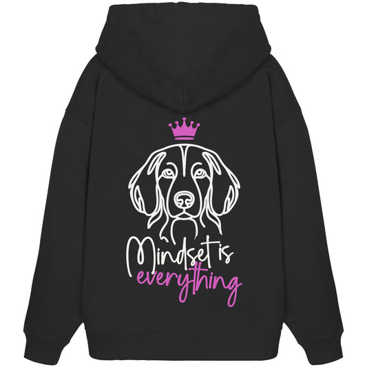 Kooikerhondje - Mindset is everything - Organic Oversize Hoodie