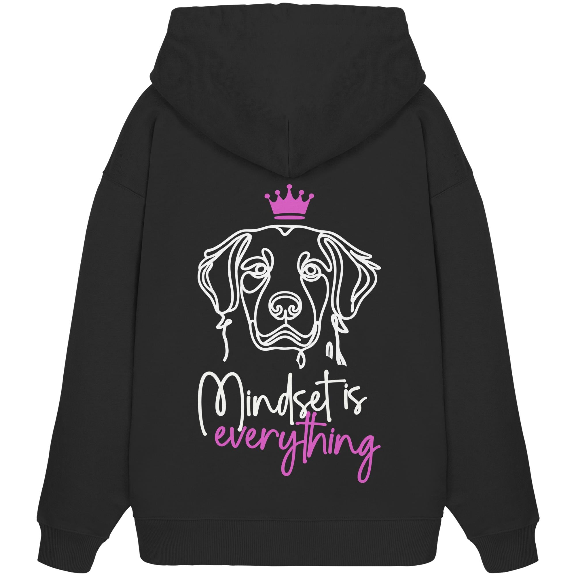 Golden Retriever - Mindset is everything - Organic Oversize Hoodie