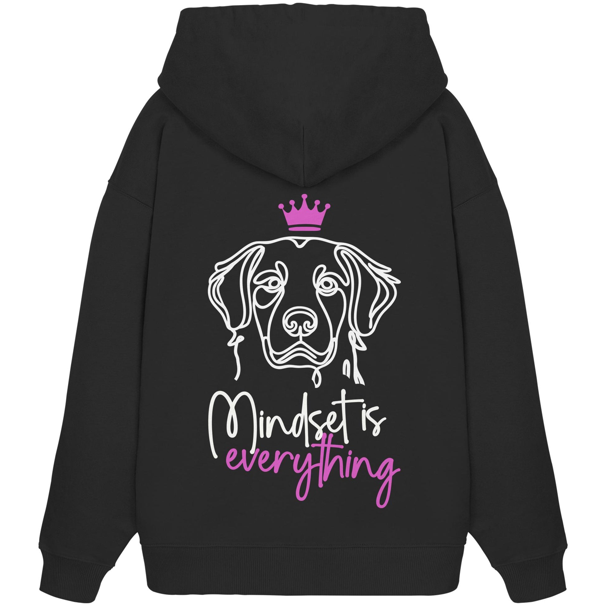Golden Retriever - Mindset is everything - Organic Oversize Hoodie