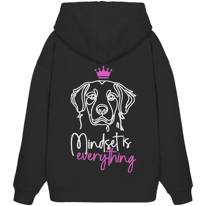 Golden Retriever - Mindset is everything - Organic Oversize Hoodie
