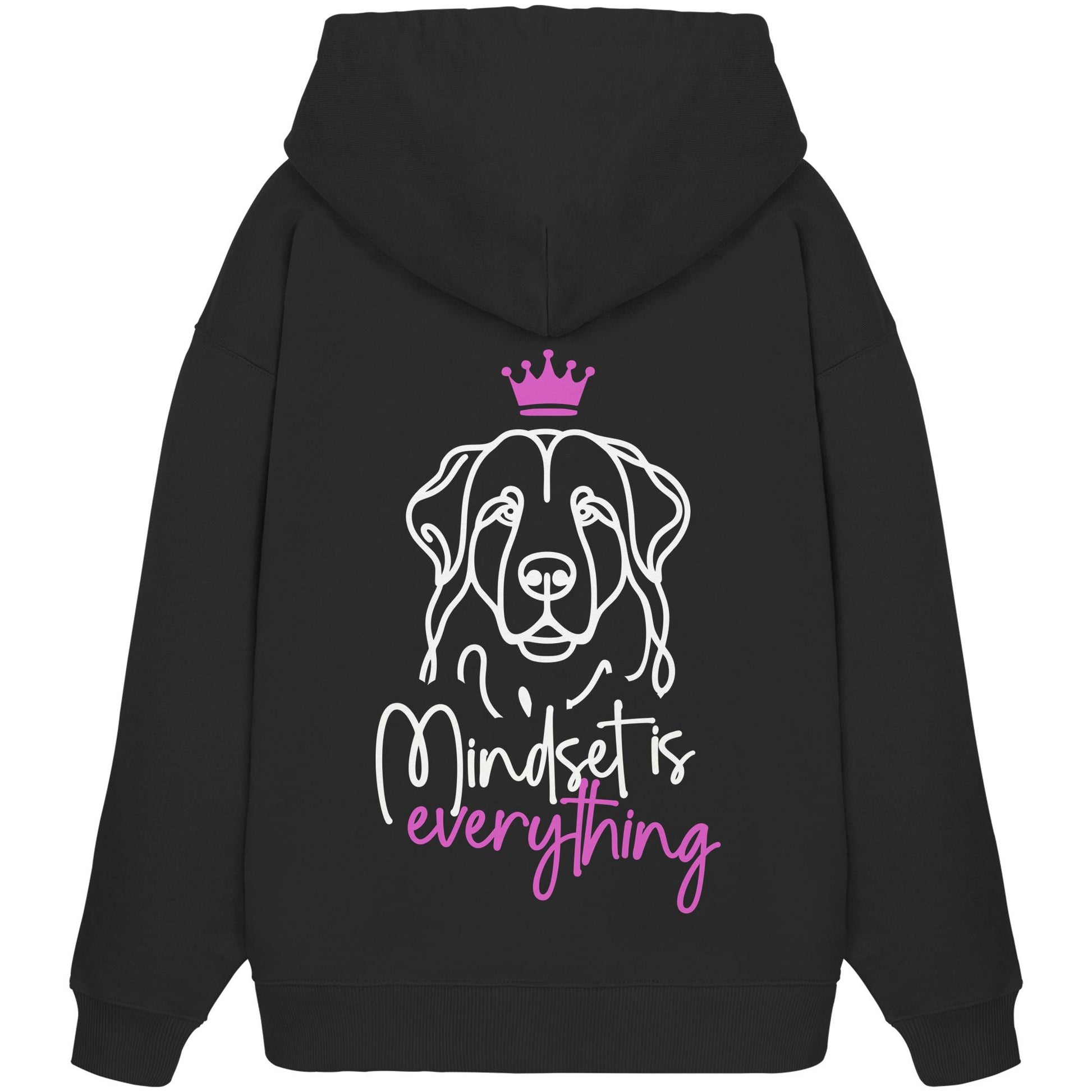 Kuvasz - Mindset is everything - Organic Oversize Hoodie