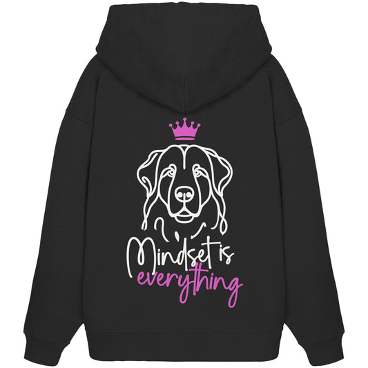 Kuvasz - Mindset is everything - Organic Oversize Hoodie