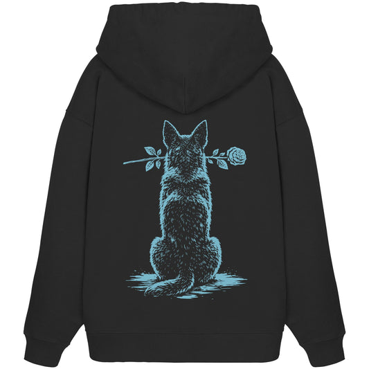 Silent Loyalty - Australian Cattle Dog - Organic Oversize Hoodie