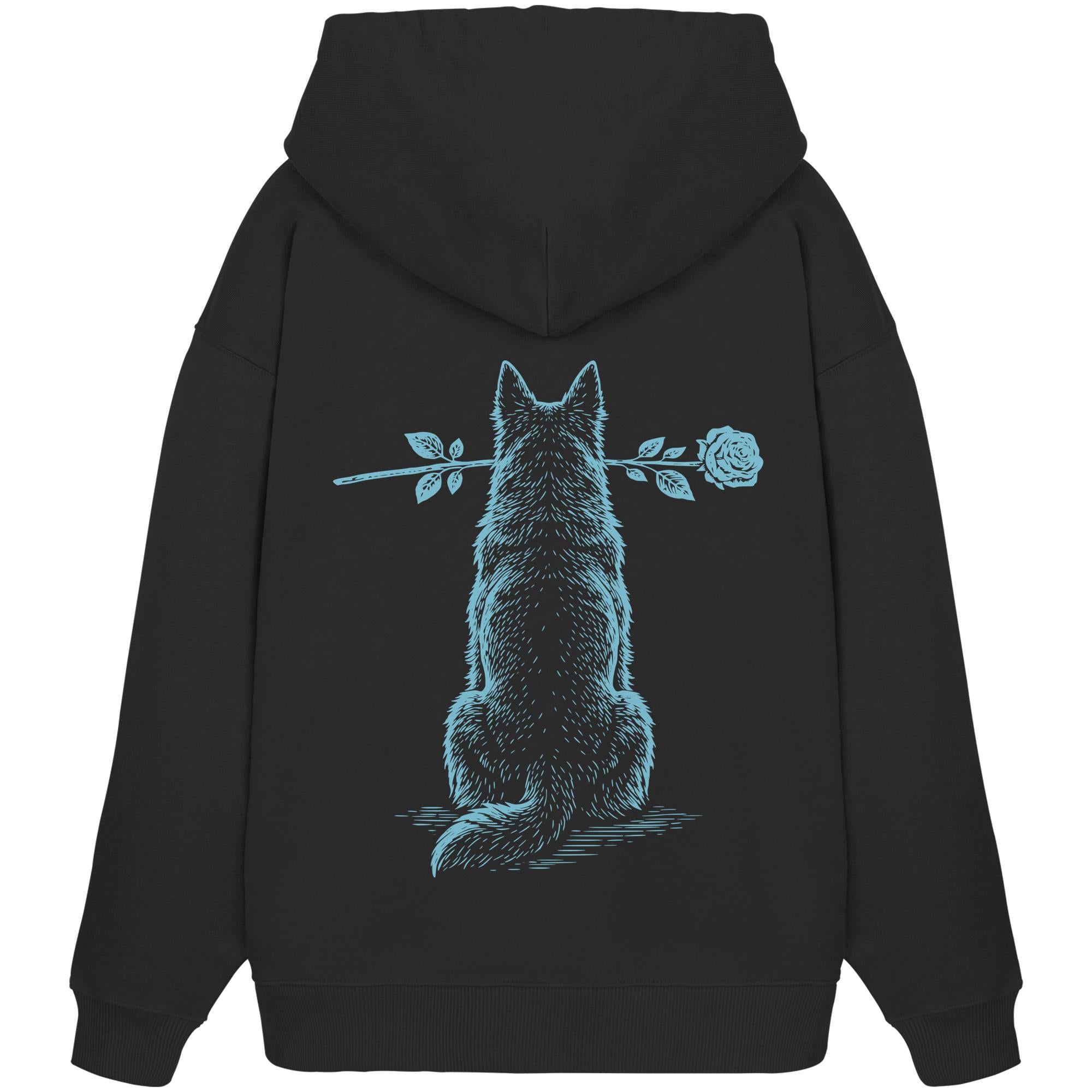 Silent Loyalty - Altdeutscher Schäferhund - Organic Oversize Hoodie