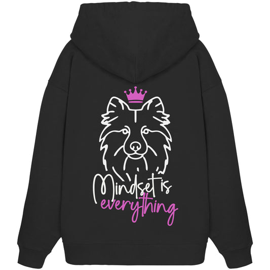 Islandhund - Mindset is everything - Organic Oversize Hoodie