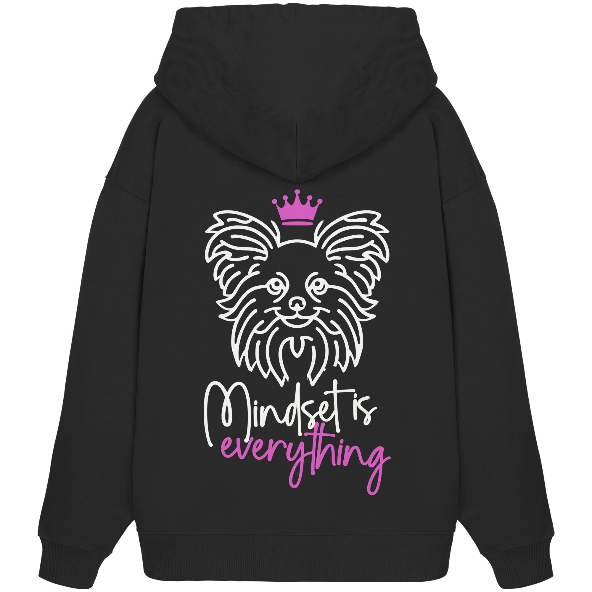 Papillon - Mindset is everything - Organic Oversize Hoodie