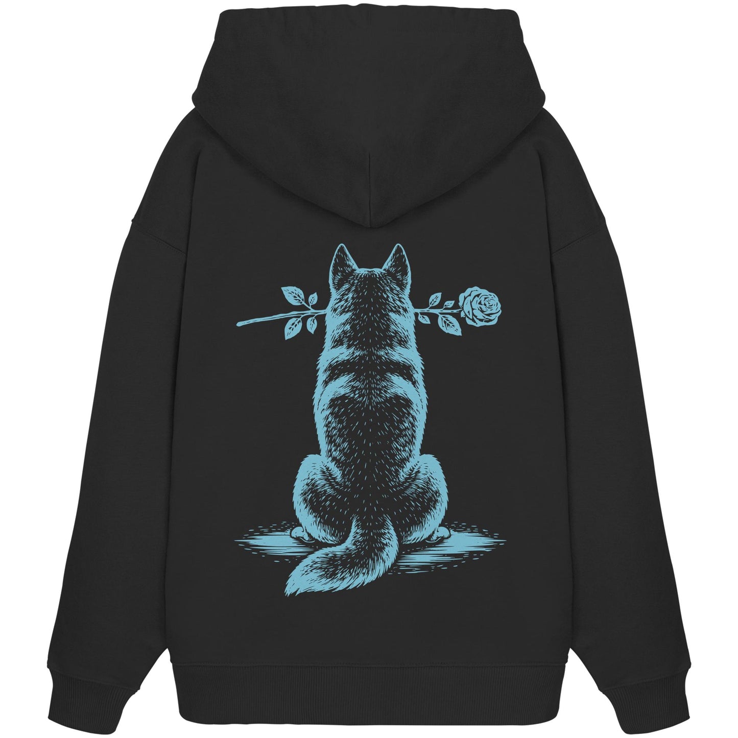 Silent Loyalty - Husky - Organic Oversize Hoodie