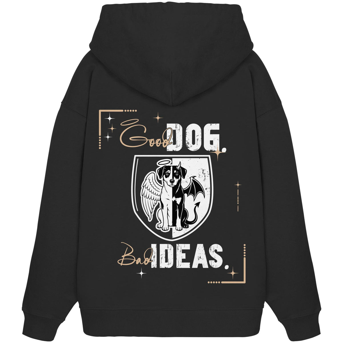Good Dog. Bad Ideas. - Appenzeller Sennenhund - Organic Oversize Hoodie