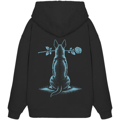 Silent Loyalty - Malinois - Organic Oversize Hoodie