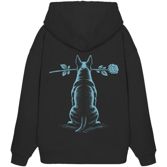 Silent Loyalty - Bullterrier - Organic Oversize Hoodie
