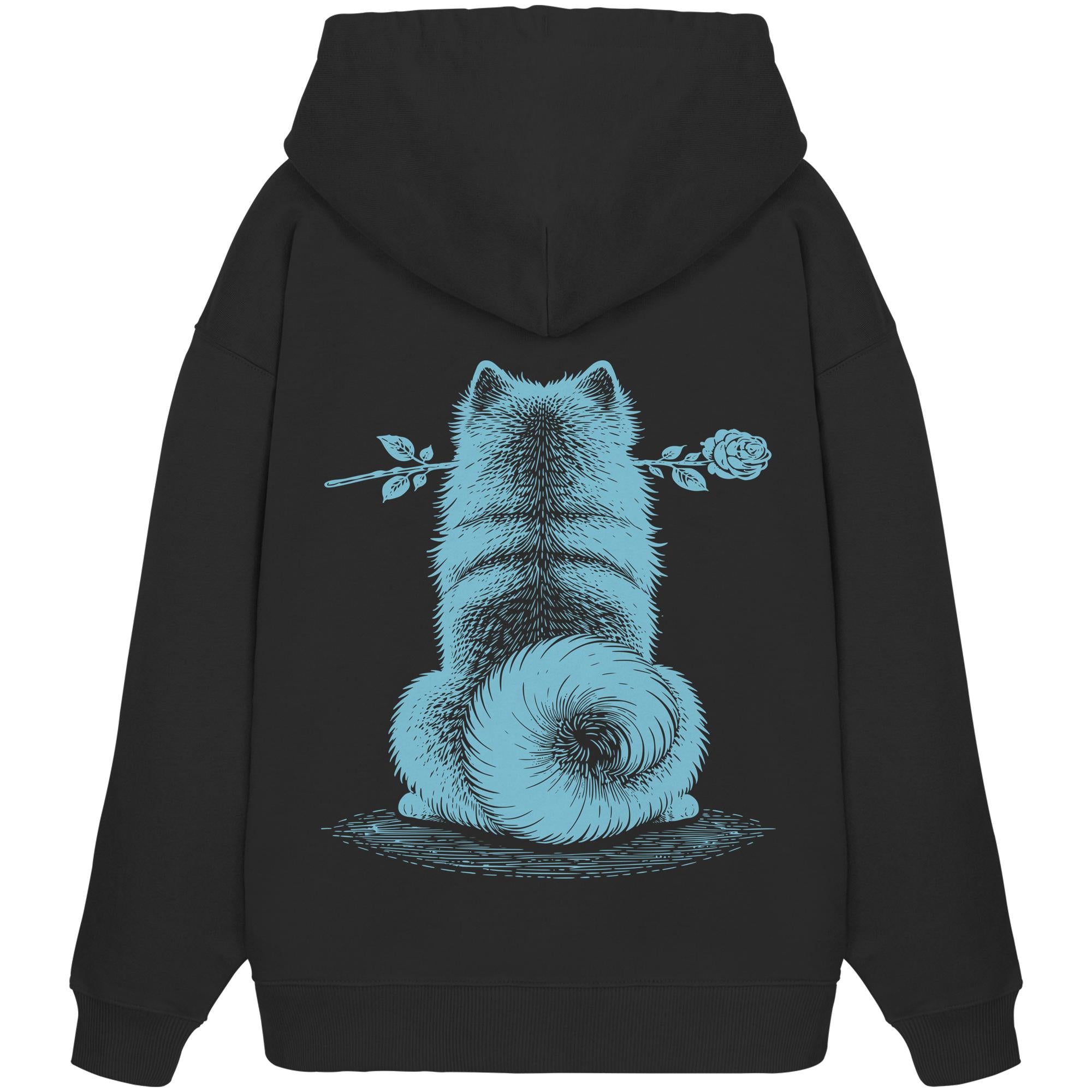 Silent Loyalty - Eurasier - Organic Oversize Hoodie