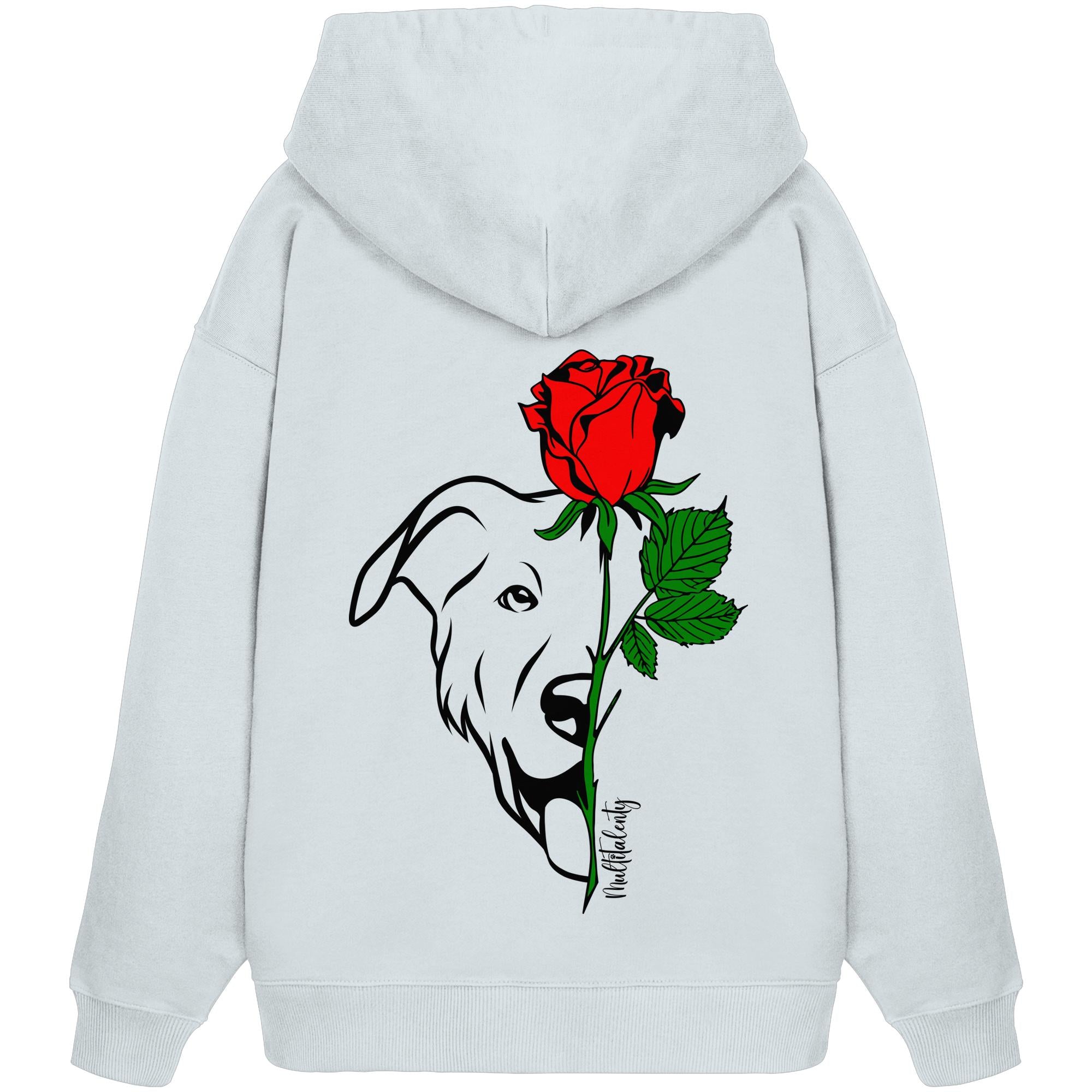 Tattoo Rose - Beauceron - Organic Oversize Hoodie