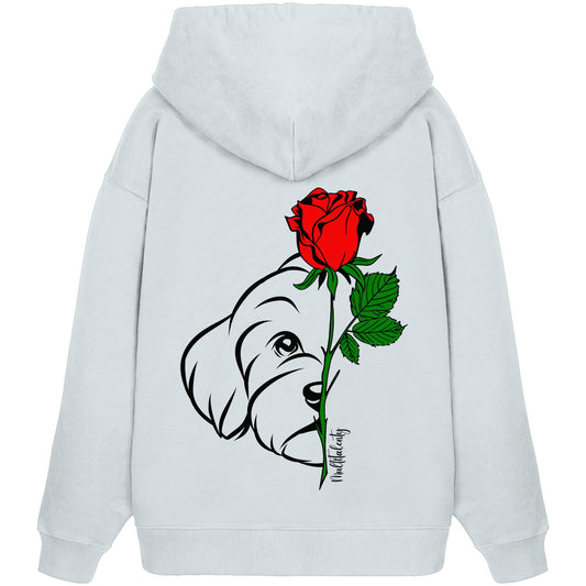 Tattoo Rose - Bolonka Zwetna - Organic Oversize Hoodie