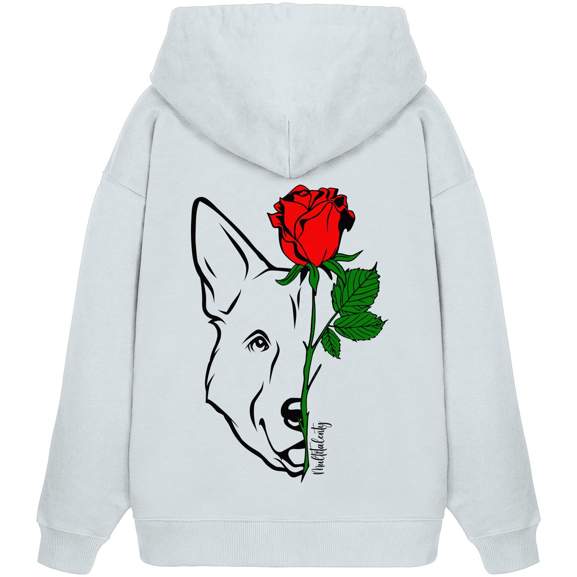 Tattoo Rose - Schäferhund - Organic Oversize Hoodie