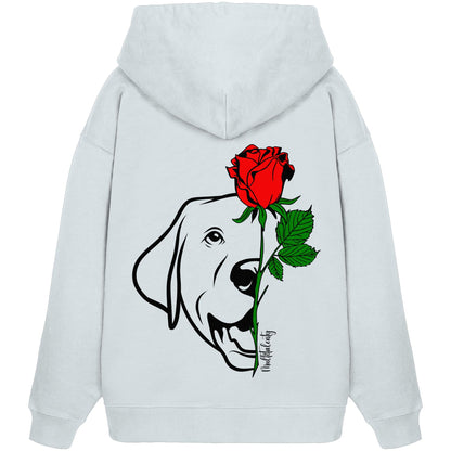 Tattoo Rose - Labrador - Organic Oversize Hoodie