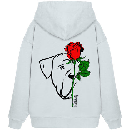 Tattoo Rose - Cane Corso - Organic Oversize Hoodie