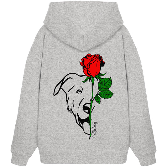 Tattoo Rose - Beauceron - Organic Oversize Hoodie
