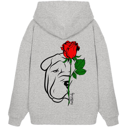 Tattoo Rose - Shar-Pei - Organic Oversize Hoodie