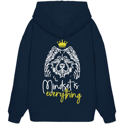 Wolfsspitz - Mindset is everything - Organic Oversize Hoodie