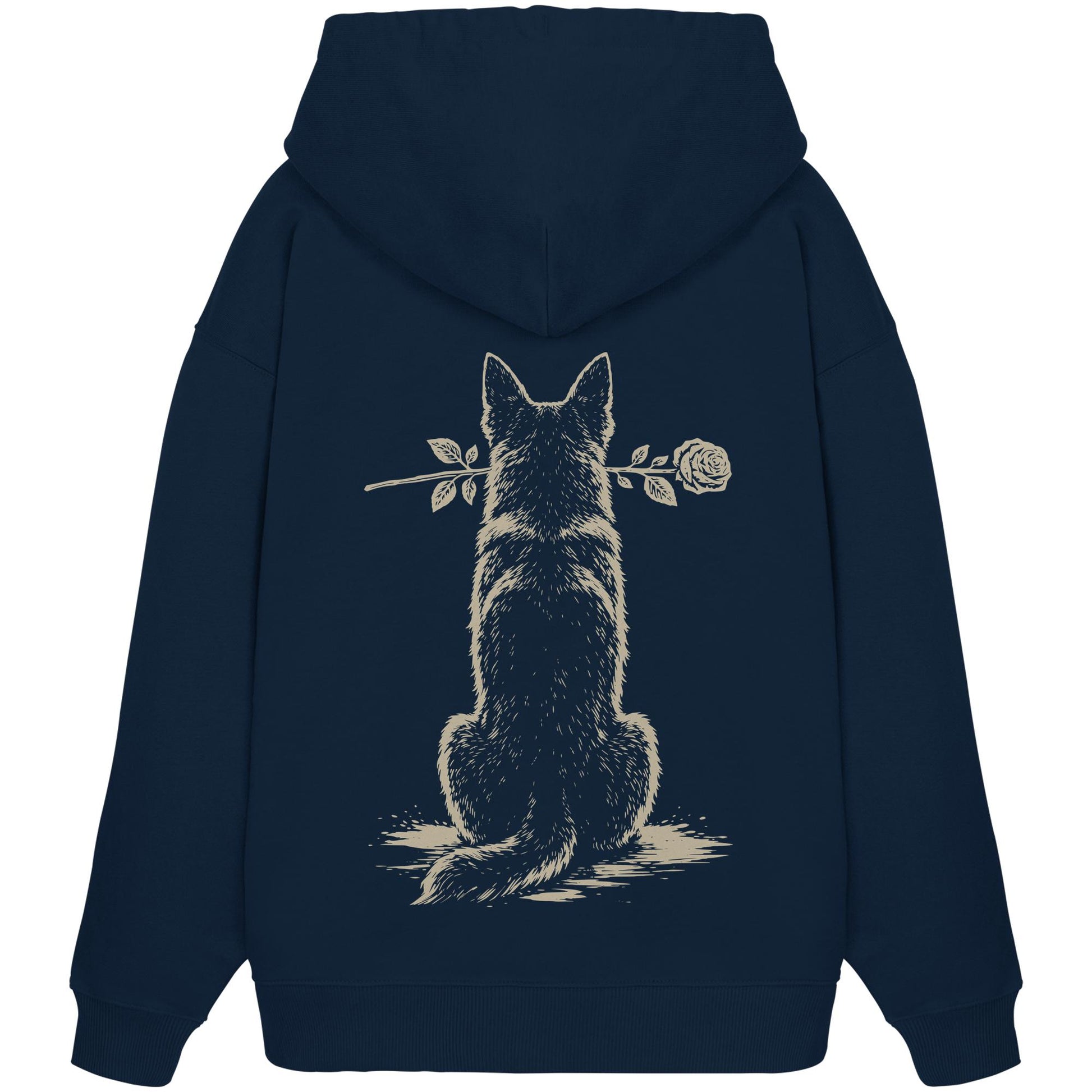 Silent Loyalty - Deutscher Schäferhund - Organic Oversize Hoodie