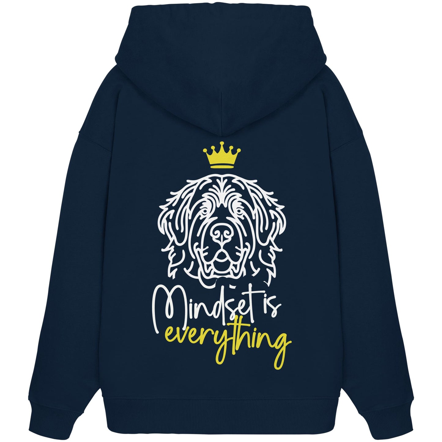 Leonberger - Mindset is everything - Organic Oversize Hoodie