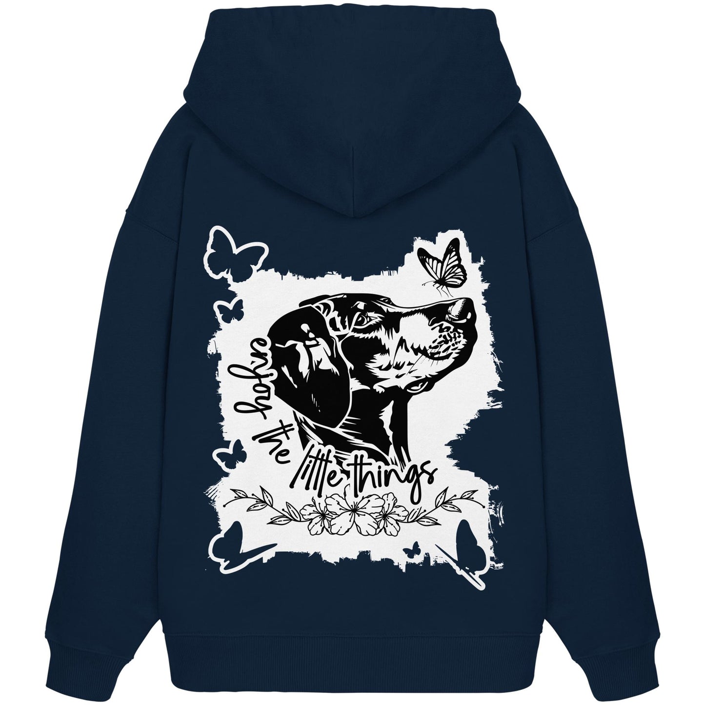Dobermann - enjoy the little things - Organic Oversize Hoodie
