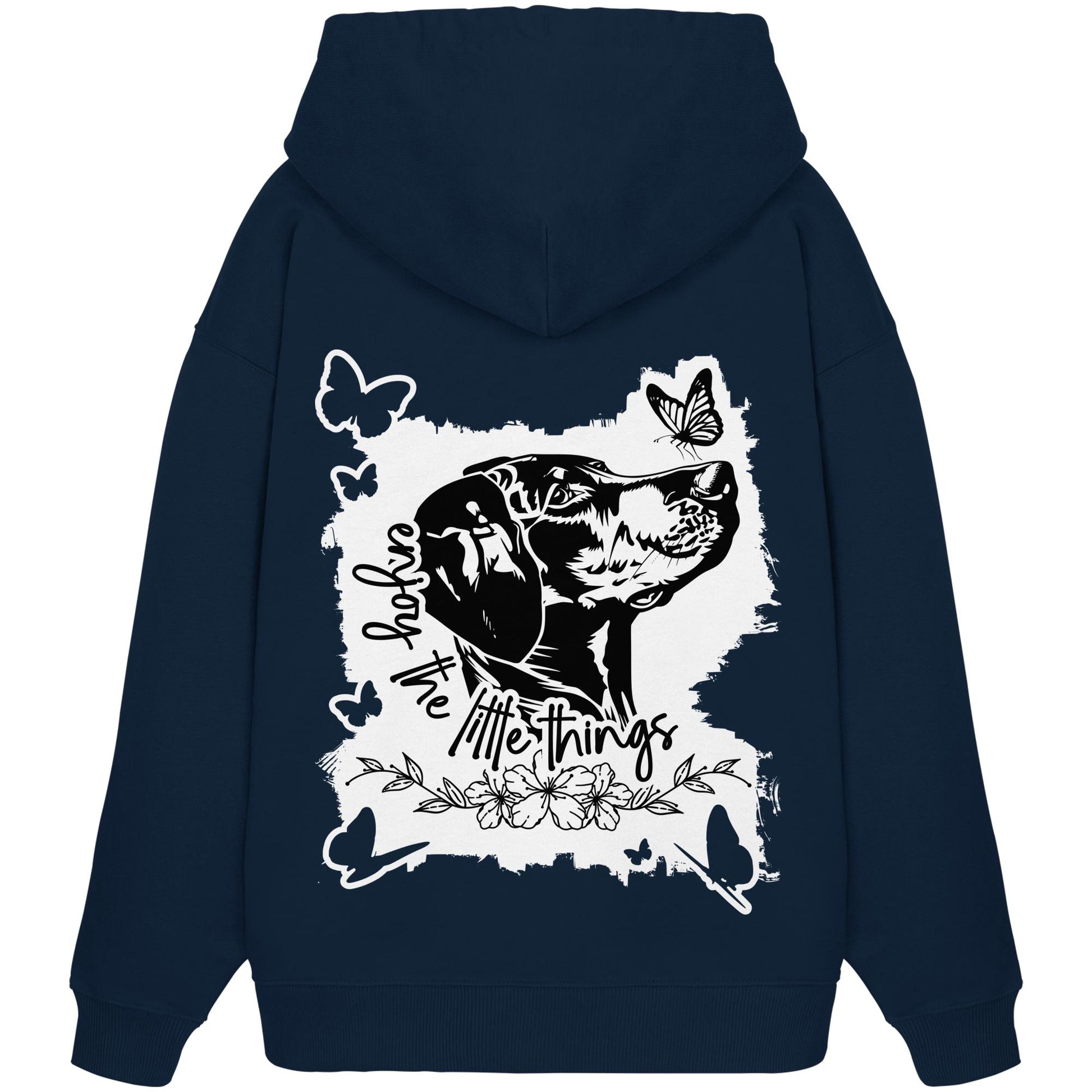 Dobermann - enjoy the little things - Organic Oversize Hoodie
