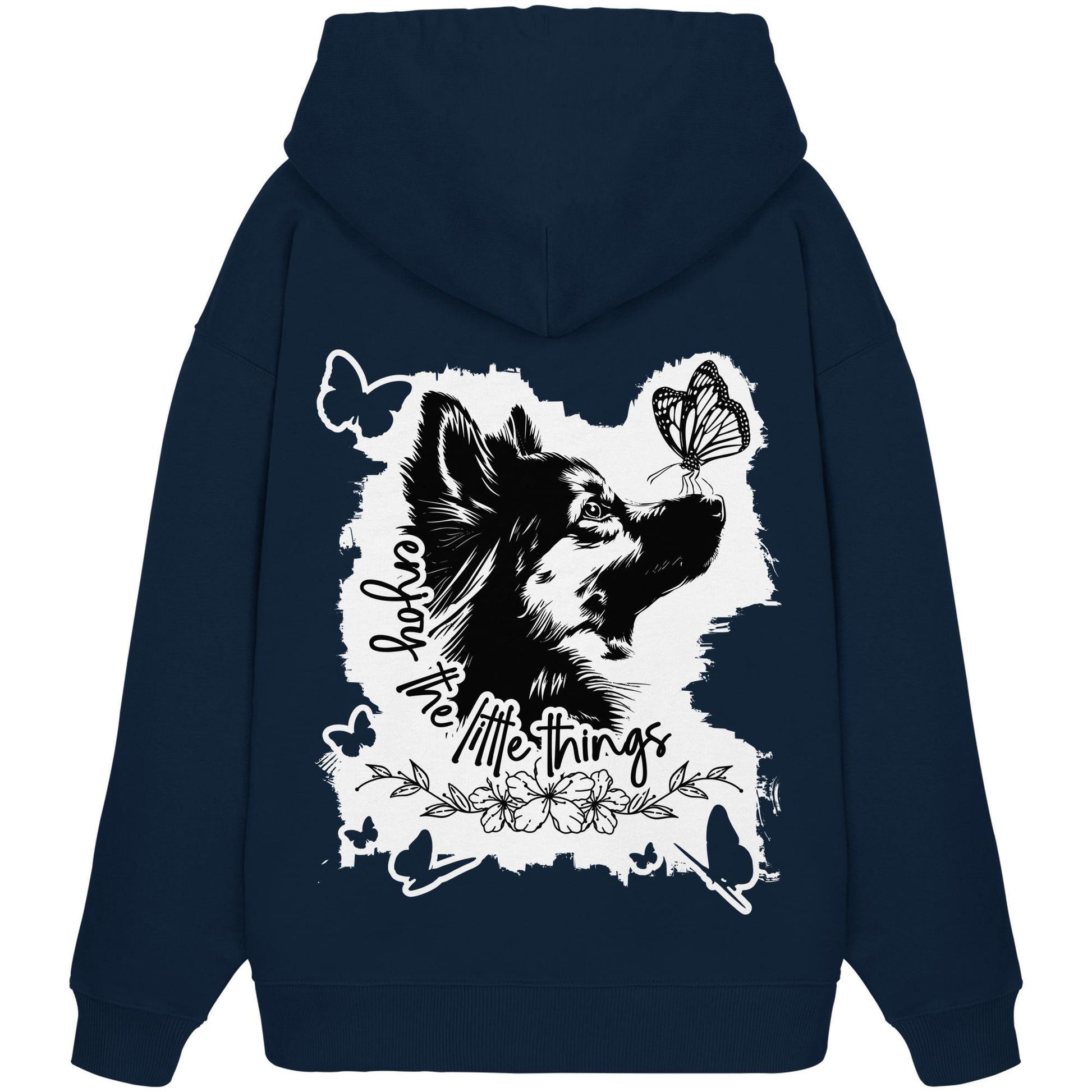 Wolfsspitz - enjoy the little things - Organic Oversize Hoodie