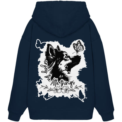 Wolfsspitz - enjoy the little things - Organic Oversize Hoodie