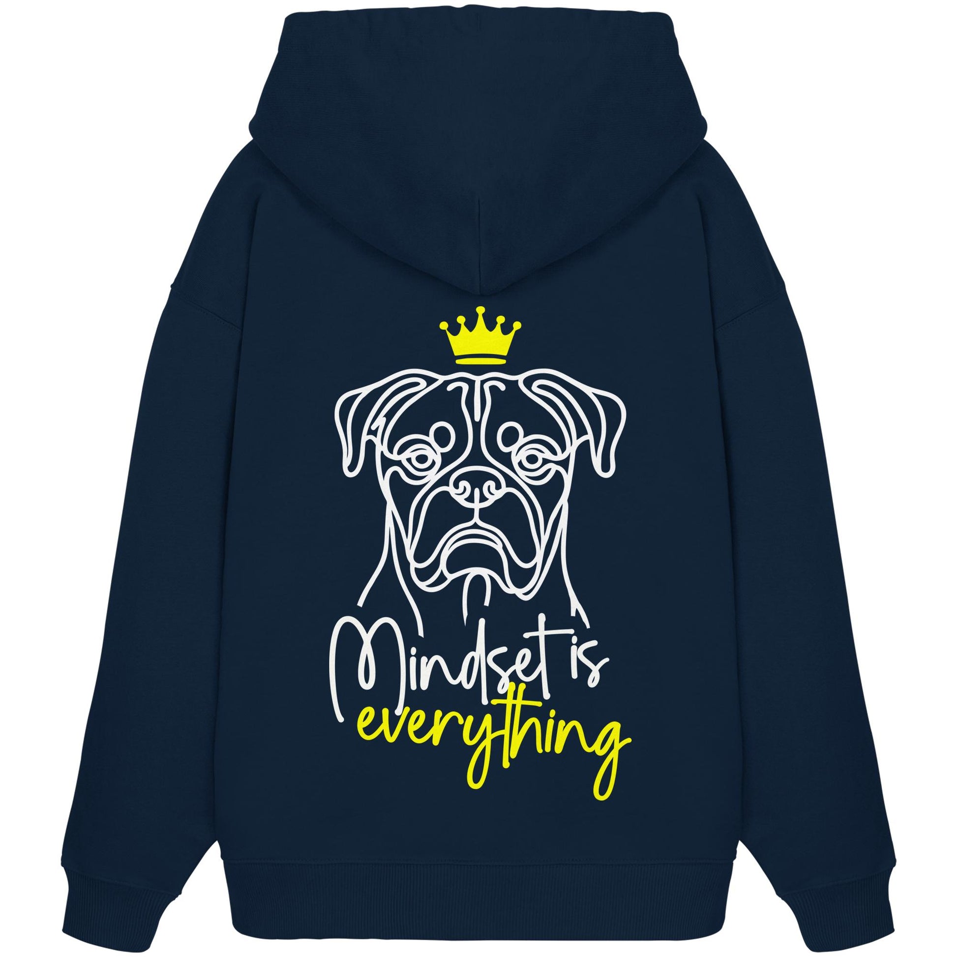 Boxer - Mindset is everything - Organic Oversize Hoodie