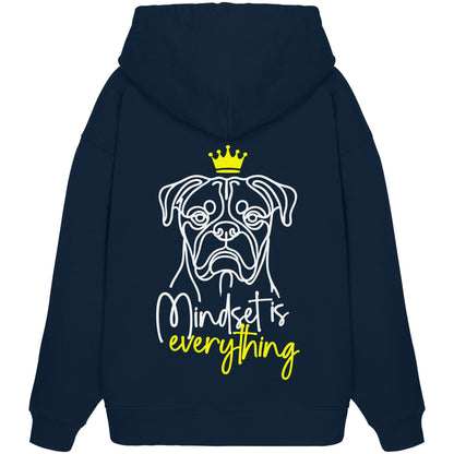 Boxer - Mindset is everything - Organic Oversize Hoodie