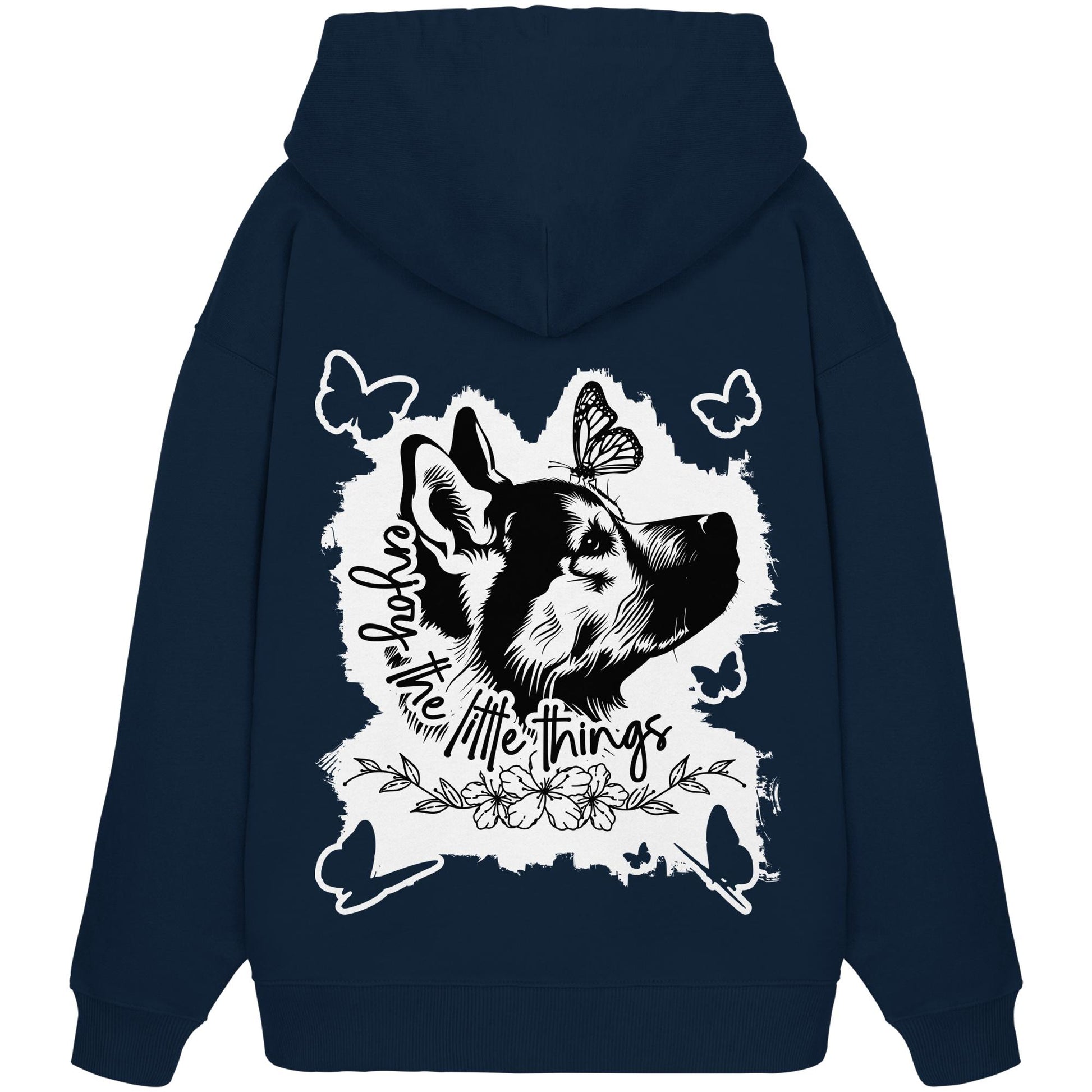 American Akita - enjoy the little things - Organic Oversize Hoodie