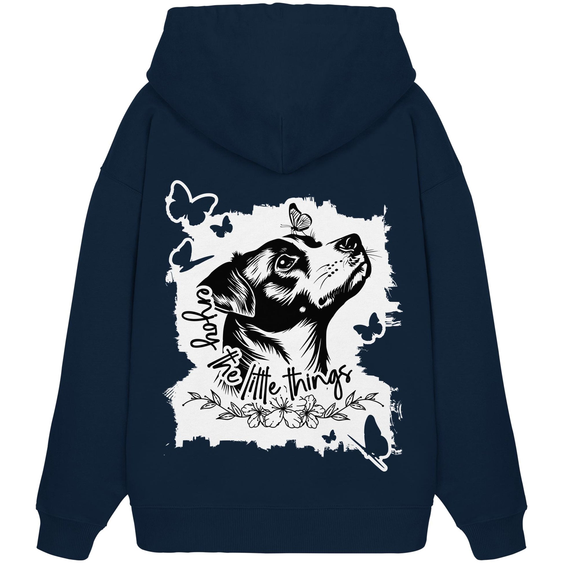 Jack Russell - enjoy the little things - Organic Oversize Hoodie