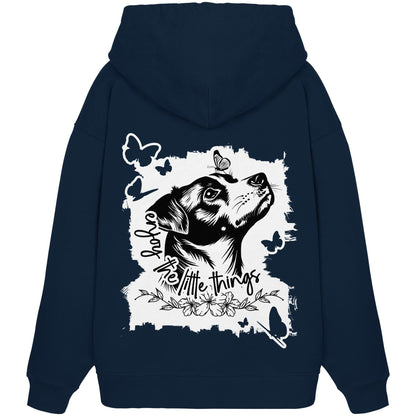 Jack Russell - enjoy the little things - Organic Oversize Hoodie
