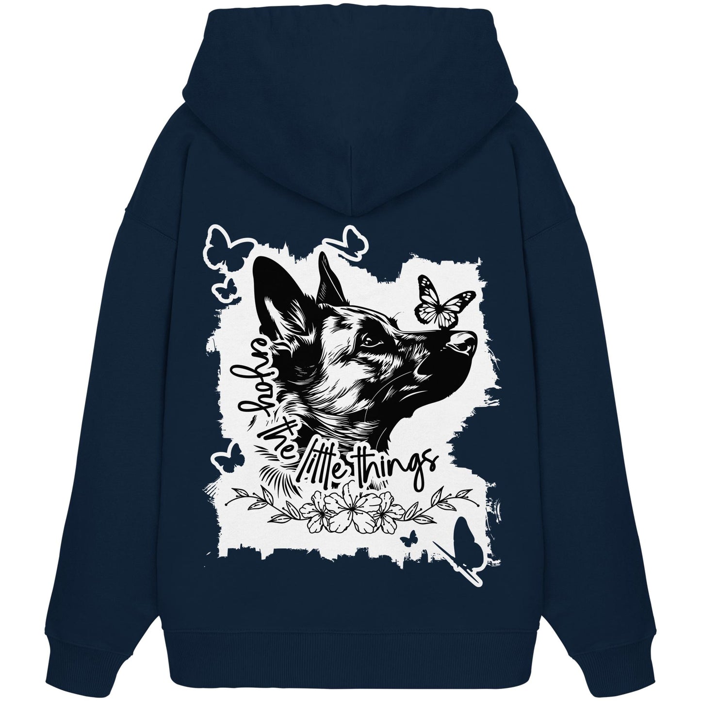 Malinois - enjoy the little things - Organic Oversize Hoodie