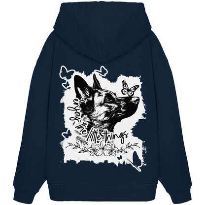 Malinois - enjoy the little things - Organic Oversize Hoodie