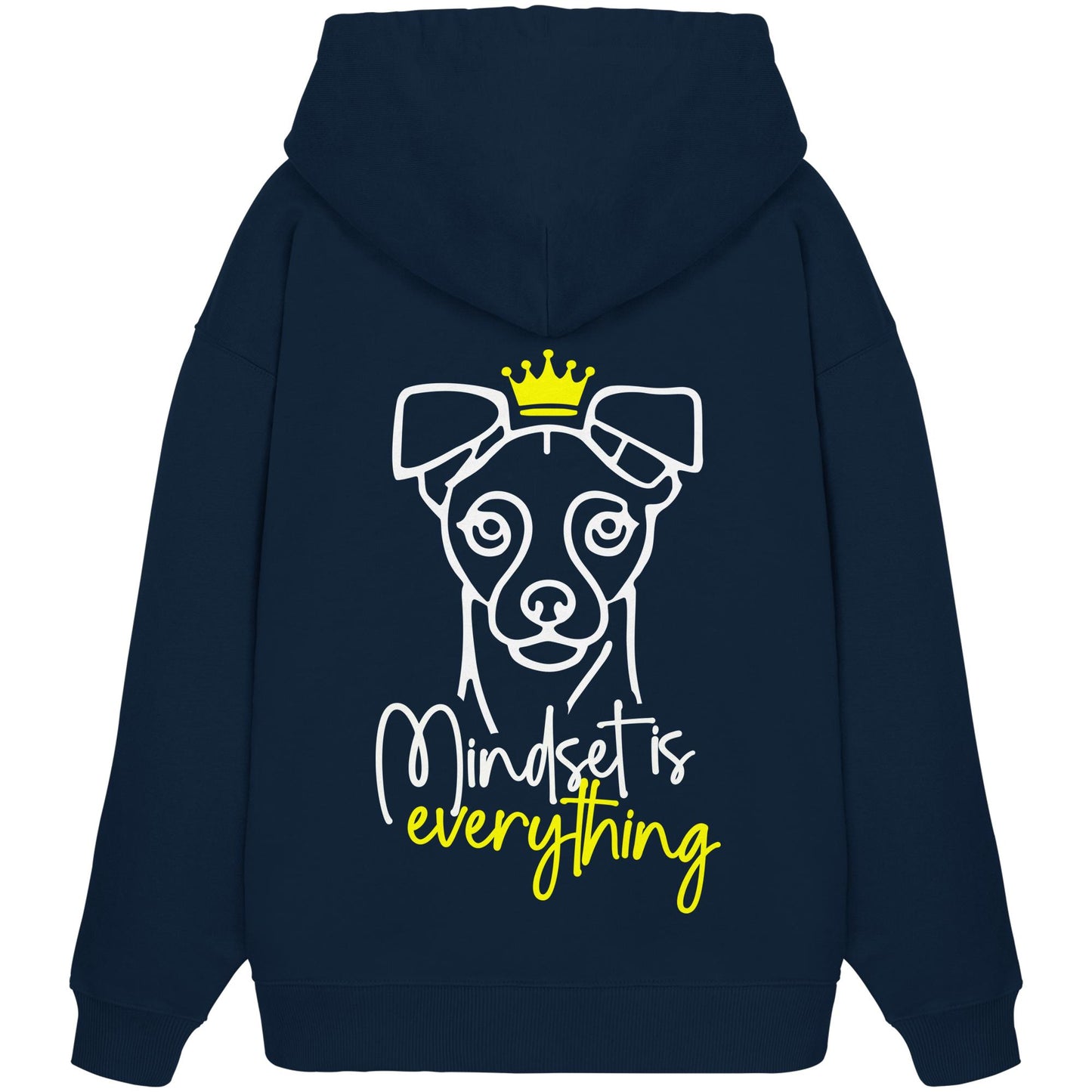 Deutscher Pinscher - Mindset is everything - Organic Oversize Hoodie