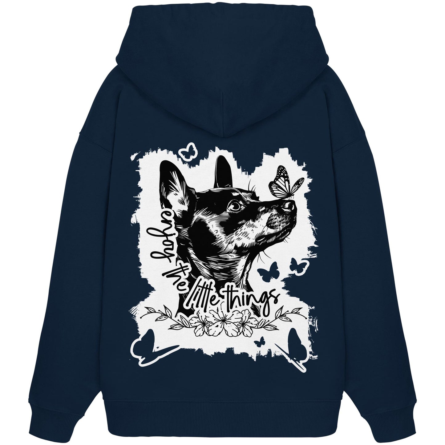 Zwergpinscher - enjoy the little things - Organic Oversize Hoodie