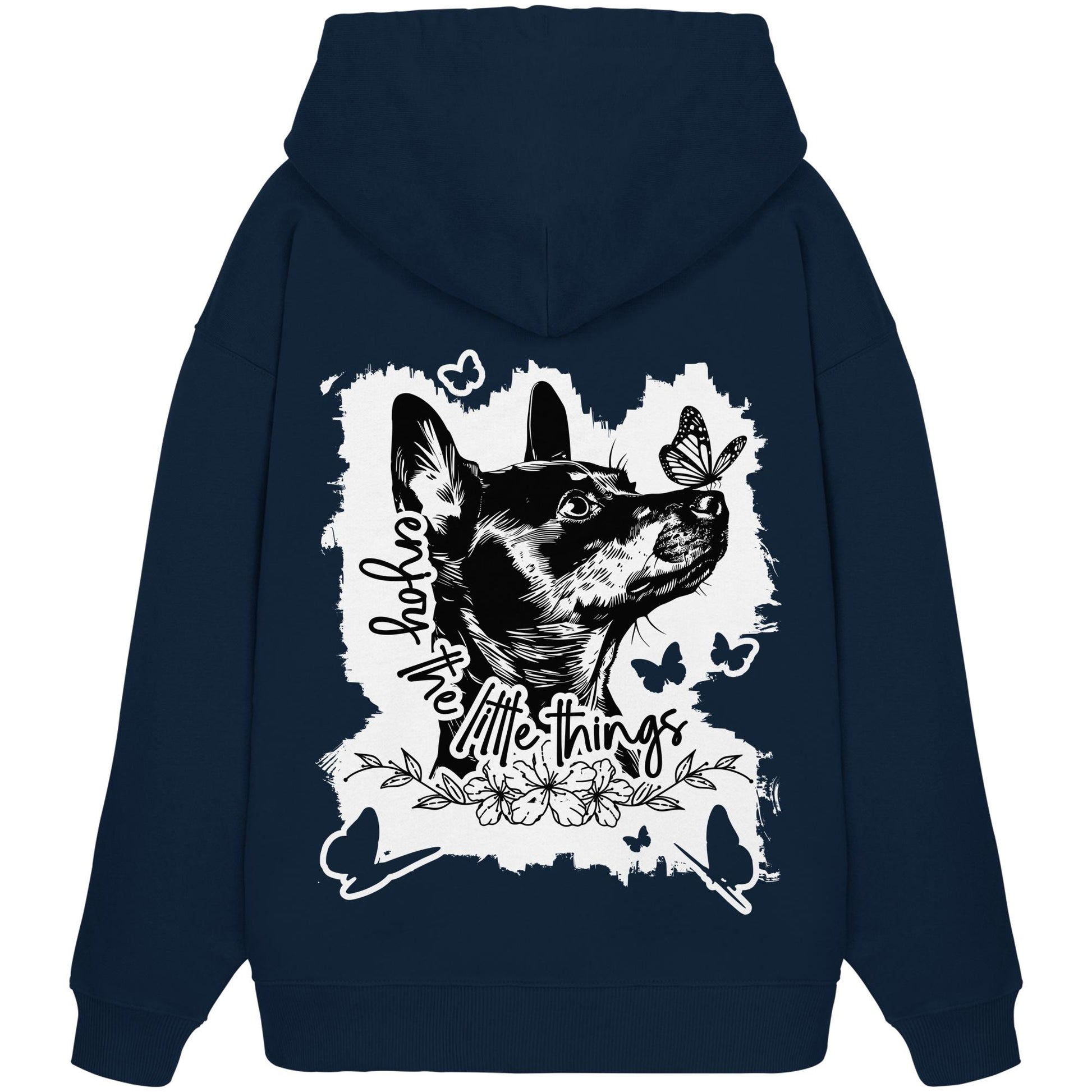 Zwergpinscher - enjoy the little things - Organic Oversize Hoodie