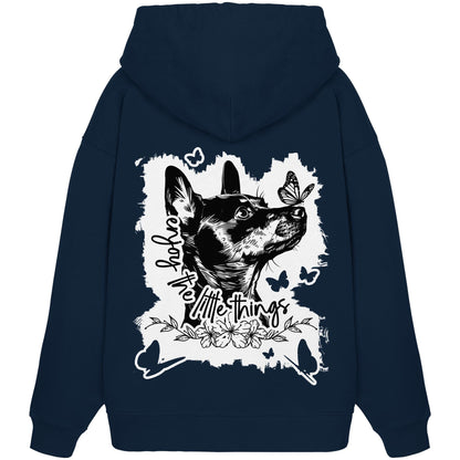 Zwergpinscher - enjoy the little things - Organic Oversize Hoodie