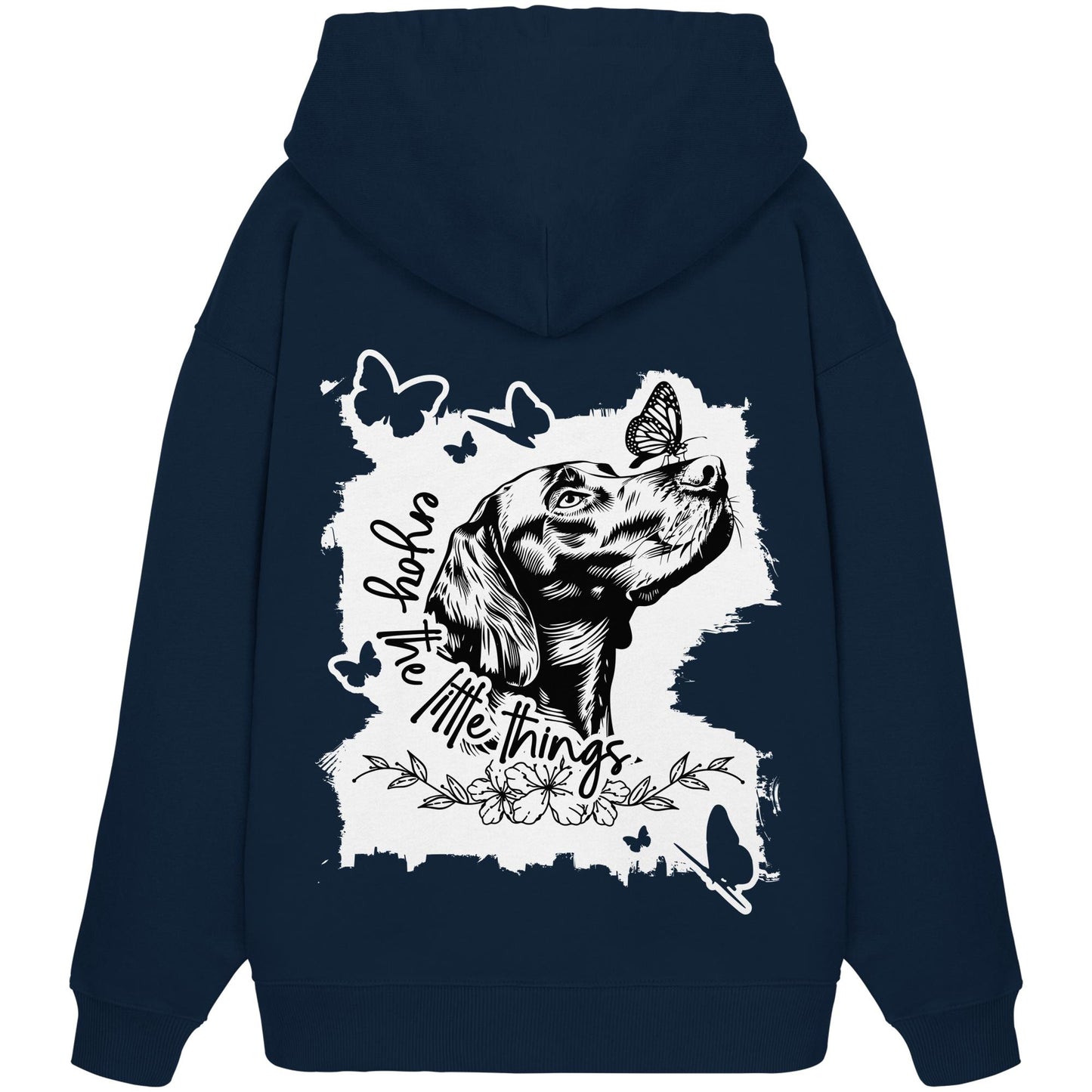 Vizsla - enjoy the little things - Organic Oversize Hoodie