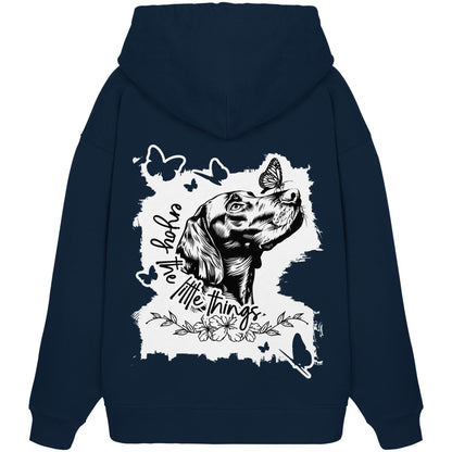 Vizsla - enjoy the little things - Organic Oversize Hoodie