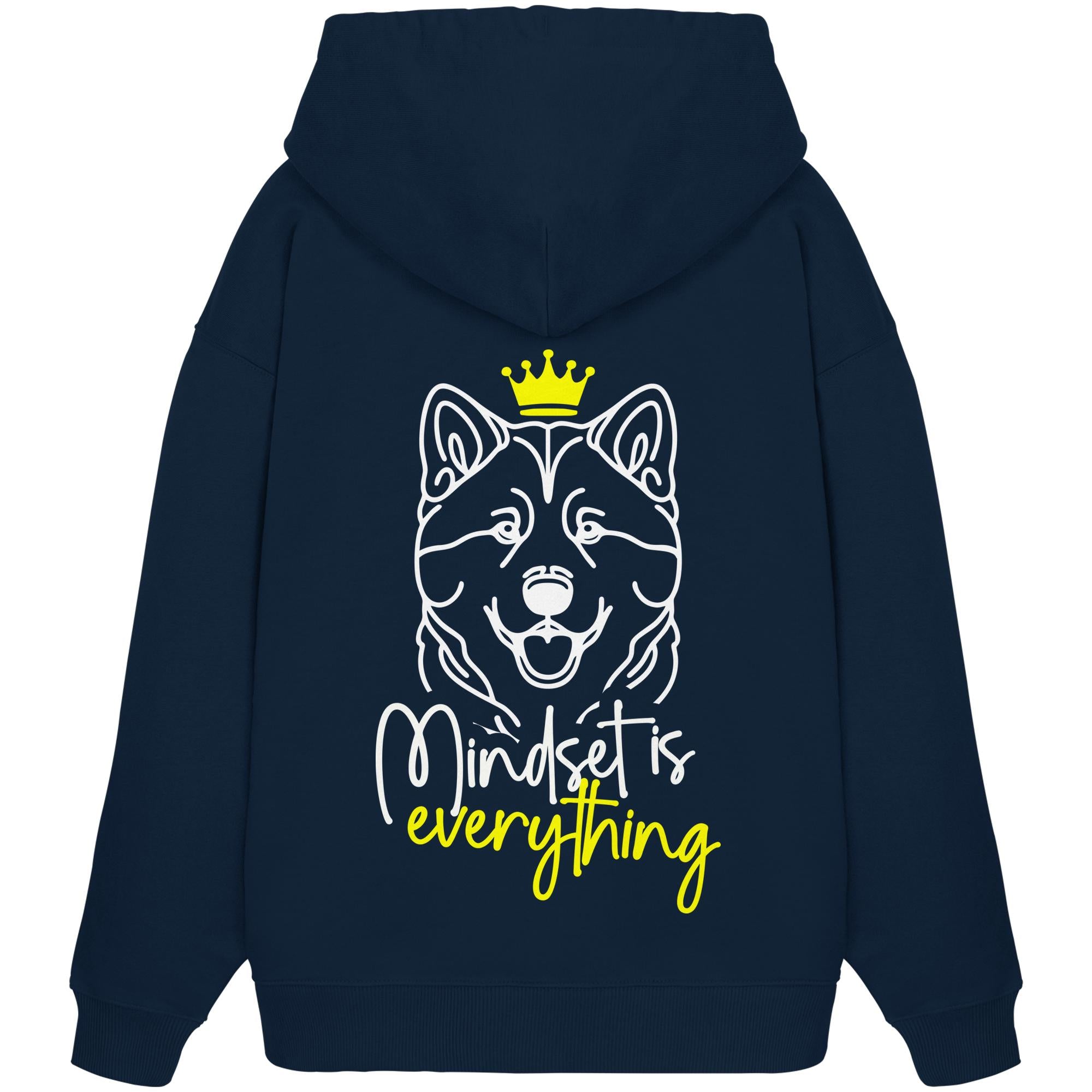 Akita - Mindset is everything - Organic Oversize Hoodie