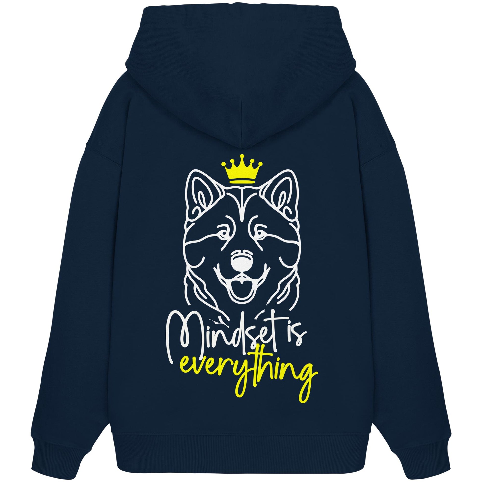 Akita - Mindset is everything - Organic Oversize Hoodie
