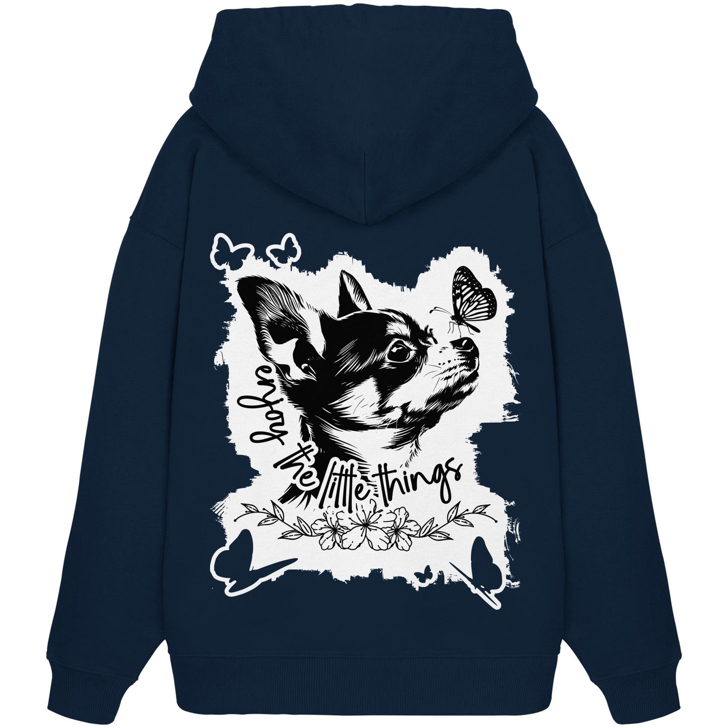 Chihuahua (Kurzhaar) - enjoy the little things - Organic Oversize Hoodie