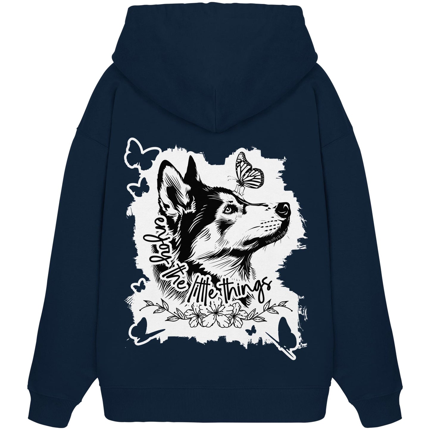 Husky - enjoy the little things - Organic Oversize Hoodie